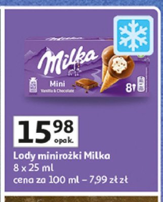 Rożek mini Milka promocja