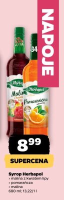 Syrop malina z kwiatem lipy promocja w Netto