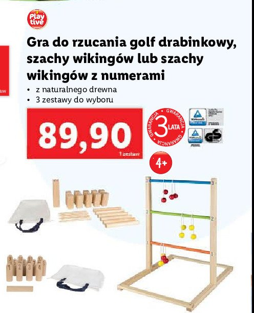 Gra golf drabinkowy Playtive promocja