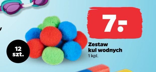 Zestaw kul wodnych promocja w Netto