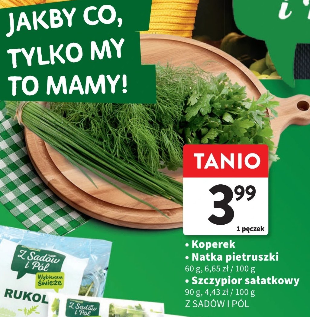 Szczypior promocja w Intermarche