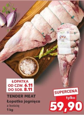 Łopatka jagnięca z kością  promocja w Kaufland