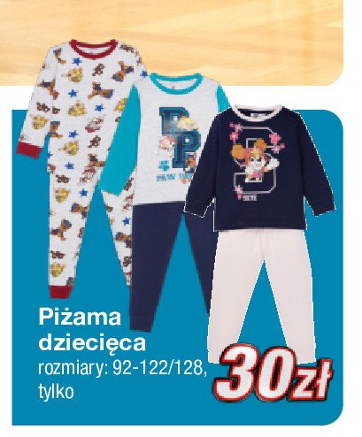 Piżama dziecięca rozm. 92-128 cm promocja