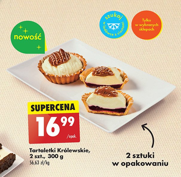 Tartaletki królewskie promocja