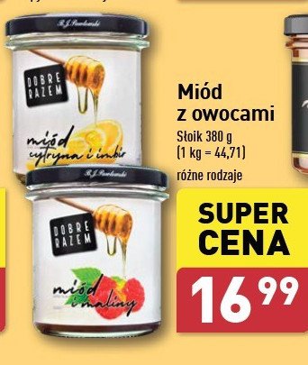 Miód cytryny i imbir promocja