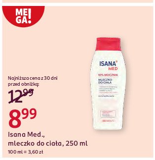 Mleczko do ciała Isana med promocja