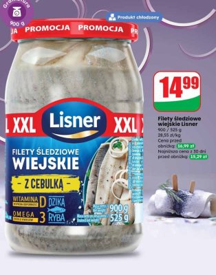 Filety śledziowe wiejskie  promocja w Dino
