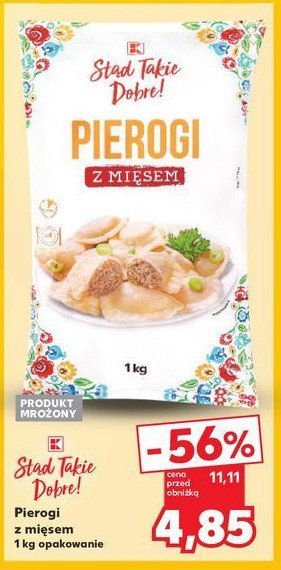 Pierogi z mięsem K-classic promocja