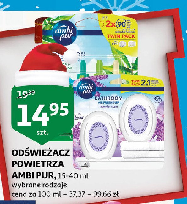 Wk艂ady zapachowe delicate floral bossom (3 szt) Ambi pur 3volution promocja