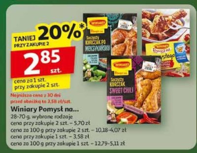 Winiany Pomysł na... promocja w Auchan