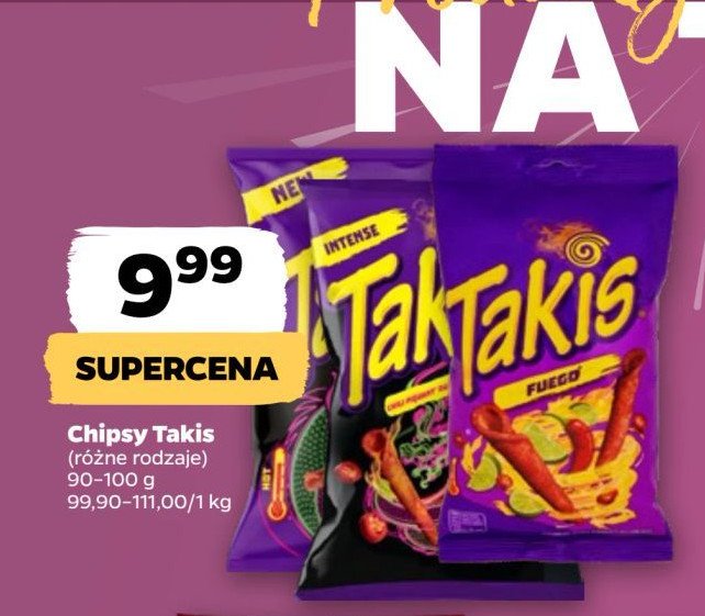 Chipsy ninja teriyaki Takis promocja w Netto