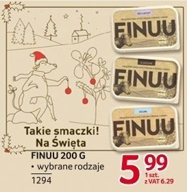 Ser Finuu 200g wybrane rodzaje promocja w Selgros