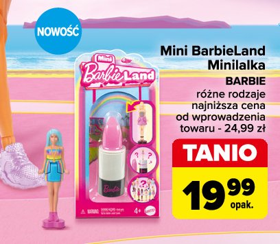 Minilaleczka Barbie promocja w Carrefour