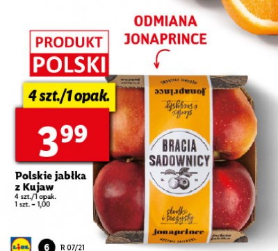 Jab艂ka jonaprince Bracia sadownicy promocja