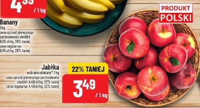 Banany promocja w POLOmarket