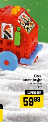 Klocki konstrukcyjne różne wzory promocja w POLOmarket