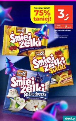 Żelki lub cukierki Nimm2 Śmiejżelki promocja w Dealz