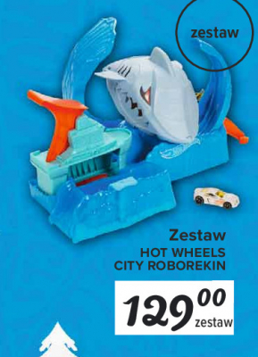 Zestaw city roborekin Hot wheels promocja