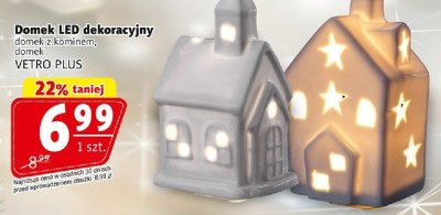 Domek LED dekoracyjny VETRO PLUS promocja w Prim Market