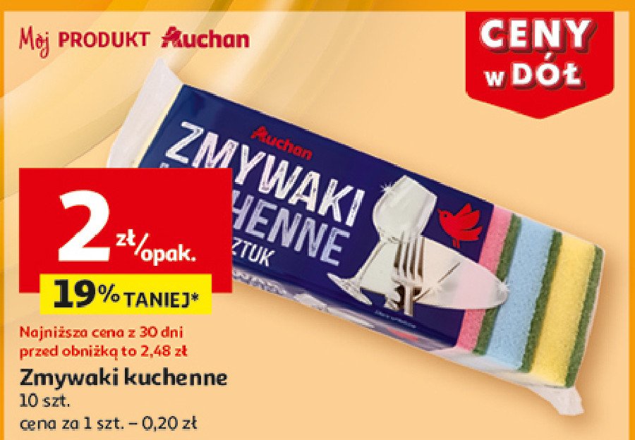 Zmywaki kuchenne Auchan promocja