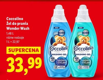 Żel do prania Coccolino Wonder Wash promocja w Lidl