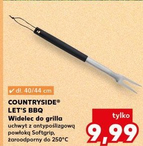 Widelec do grilla COUNTRYSIDE promocja w Kaufland
