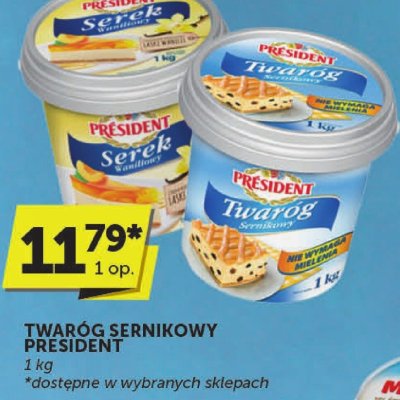 Twar贸g sernikowy President promocja w ABC