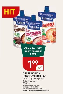 Deser Pouch Łowicz/Lubella promocja w Chata Polska