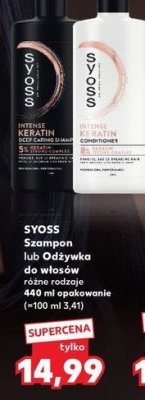 Szampon do w艂os贸w Syoss intense keratin promocja