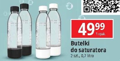 Butelki do saturatowa pushair 700 ml białe Dafi promocja