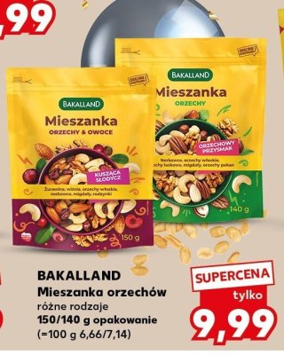 Mieszanka orzechów różne rodzaje  promocja w Kaufland