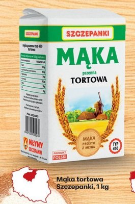 Mąka tortowa Szczepanki promocja w Biedronka