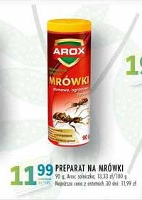 Mrówkotox Arox promocja