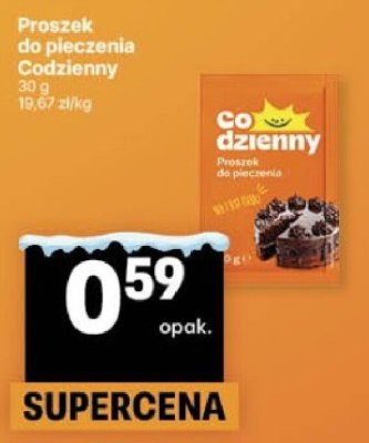 Proszek do pieczenia Codzienny promocja w Delikatesy Centrum