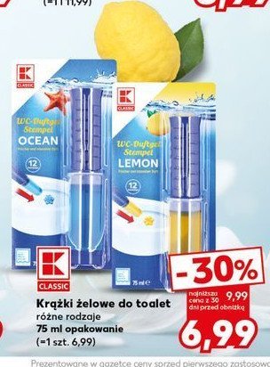 Krążki żelowe ocean K-classic promocja