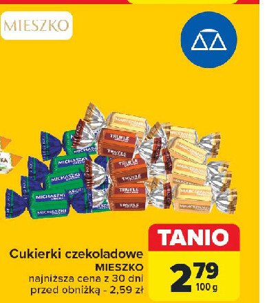 Cukierki trufle Mieszko michaszki promocja