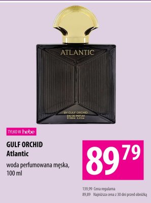 Woda perfumowana Atlantic męska 100 ml promocja w Hebe