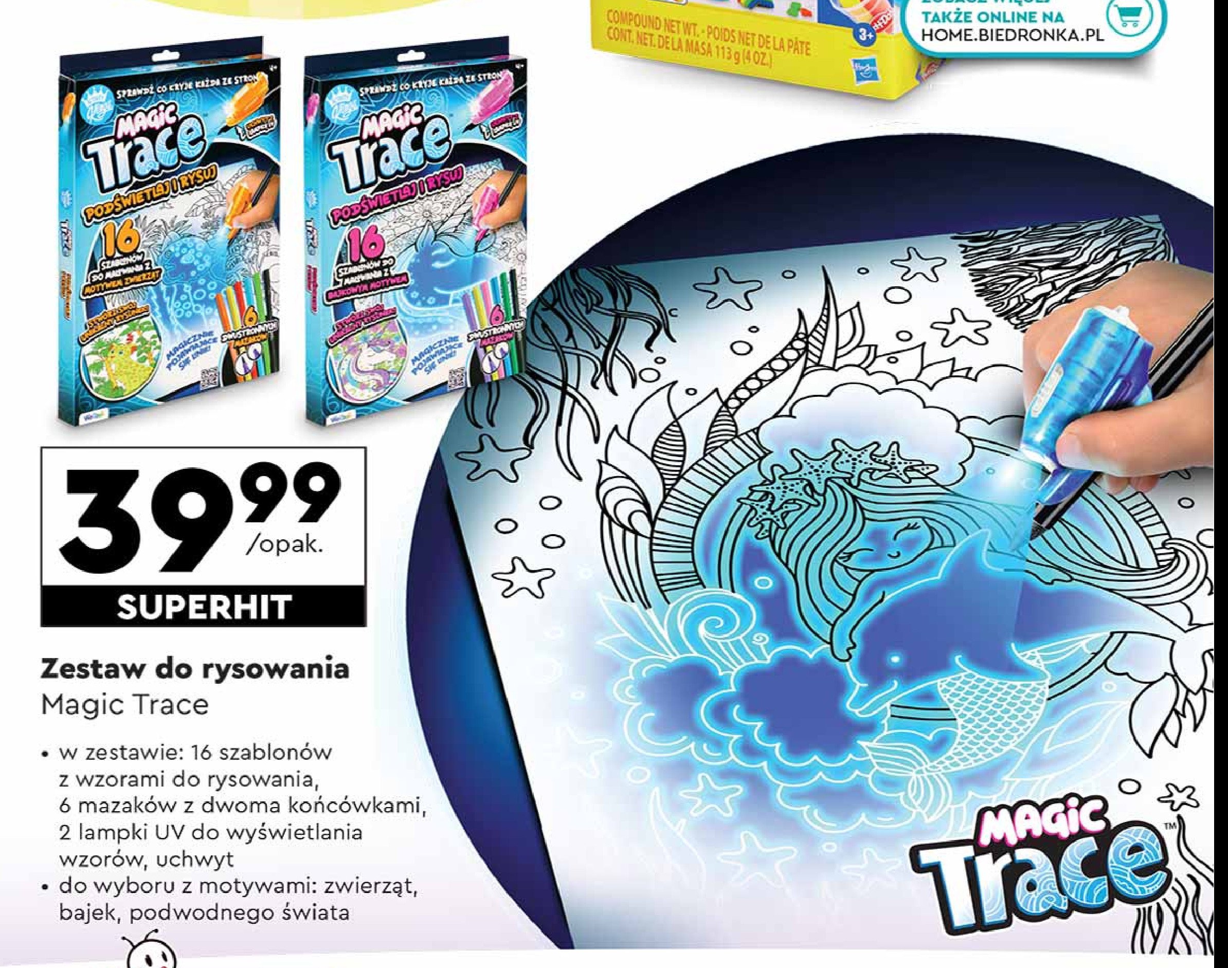 Zestaw do rysowania magic trace promocja