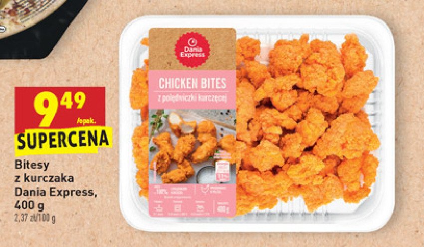 Chicken bites panierowane Danie express promocja
