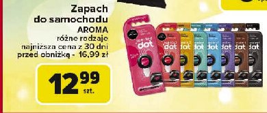 Zapach ocean Aroma car dot promocja w Carrefour