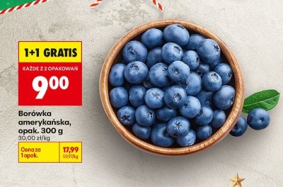 Borówka amerykańska, opak. 300 g promocja w Biedronka