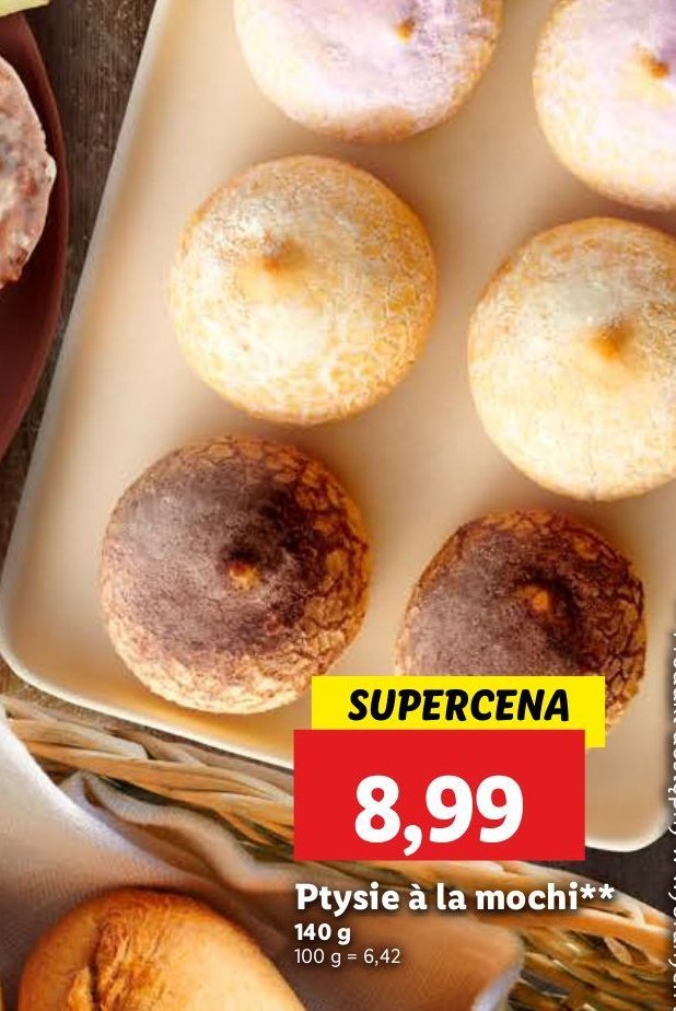 Ptysie a'la mochi promocja