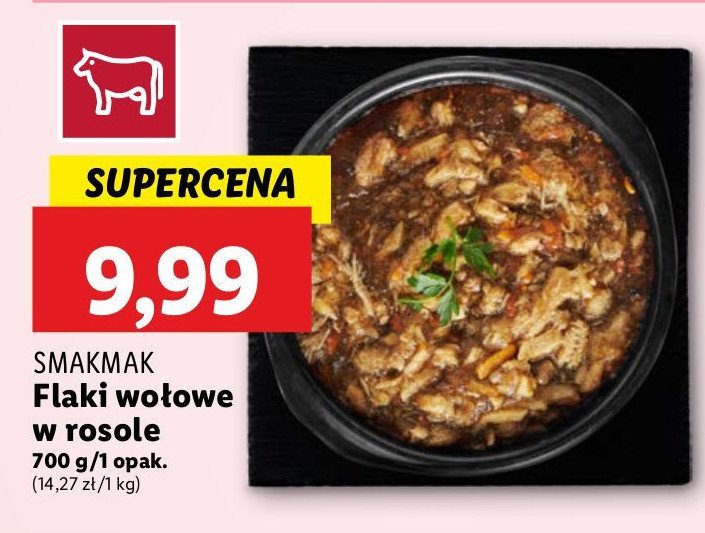 Flaki wołowe w rosole Smak mak promocja