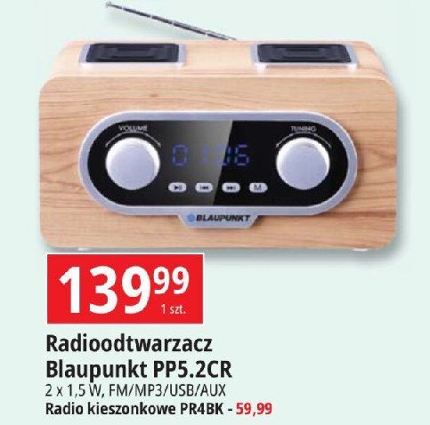 Radio pp5.2br/cr Blaupunkt promocja w Leclerc