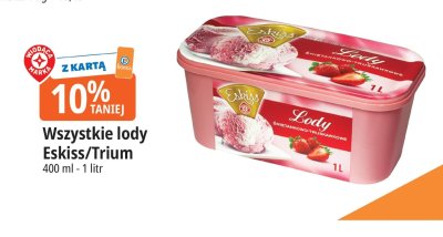 Lody Eskiss/Trium promocja w Leclerc