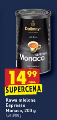 Kawa Dallmayr espresso monaco promocja