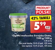 Ogórki małosolne Swojska chata promocja