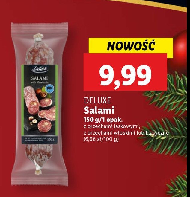 Salami klasyczne Deluxe promocja