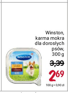 Przysmak dla psa z drobiem i wołowiną Winston promocja