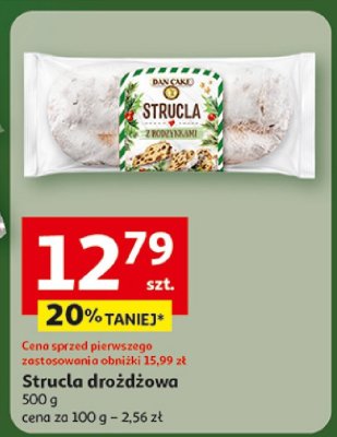 Strucla drożdżowa promocja w Auchan